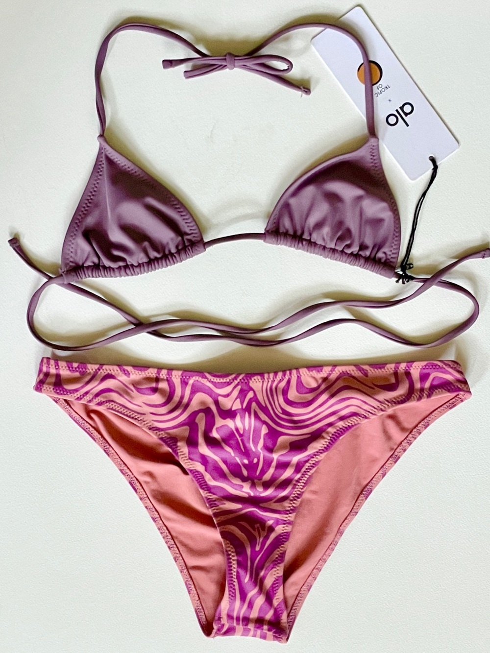 Alo x Tropic of C | Bikini Top & Bottom Set ♥ NWT top & Like new bottom